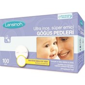 Resim Lansinoh Blue Lock Göğüs Pedi 100'lü 