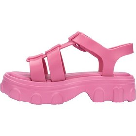 Resim Mini Melissa Ella Infantil Preto Kız Çocuk Sandalet Pembe 36442 