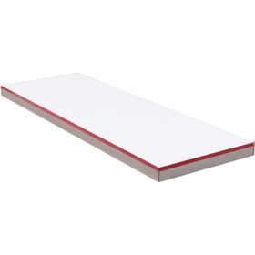 Resim De&Se Desing De&se Design Duvar Rafı Kitap Rafı Süs Rafı 3'lü Duvar Rafı Parlak Beyaz Mdflam 