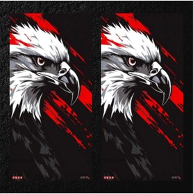 Resim Modifiye Fabrikası ARAÇ KAPI DİREĞİ KAPLAMA FOLYOSU - UV BASKILI - 2'Lİ SET - 50X24 CM 