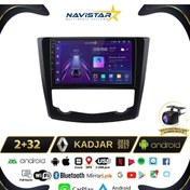Resim Navistar Renault Kadjar 2015-2017 Model 2gb 64gb Android 13 Kablosuz Carplay Navigasyon Multimedya Sistemi 