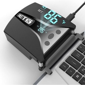Resim UpWay GT202 IETS Notebook Laptop Vakum Soğutucu Fan Dijital Göste 