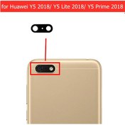 Resim Huawei Uyumlu Y5 Lite 2018 Arka Kamera Camı (Çıtasız Sadece Cam) 