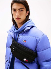 Resim Tommy Hilfiger Erkek Siyah Bel Çantası Am0am13701-bds Siyah 