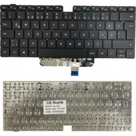 Resim Nion Huawei Matebook D14 Intel 2019 Uyumlu Notebook Klavye Siyah Tr 