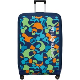 Resim Samsonite Ta Revolution Renkli Desenli Valiz Kılıfı (XL) 