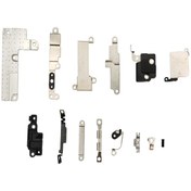 Resim iPhone Uyumlu 7 Kasa Anakart İç Aksam Metal Kapakları Braket Seti 