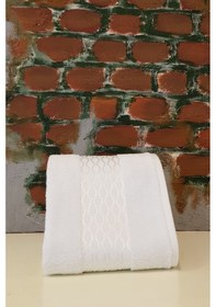 Resim Elissa 4'lü Havlu - Beyaz Çok Renkli 