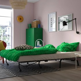 Resim IKEA Sarı Rahat Kanepe - 2'li Yataklı Kanepe 