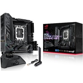 Resim Asus ROG Strix Z790-I Gaming WIFI Intel Z790 7600 MHz (OC) DDR5 Soket 1700 Mini ITX Anakart 