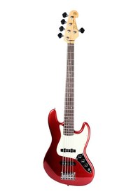 Resim Sx Sjb62 /5/mrd 5 Telli Bas Gitar Metallic Red 