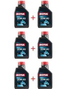 Resim Motul Moto 20w40 1 Litre 6 Adet Mineral Motosiklet Yağı Ürt 2022 