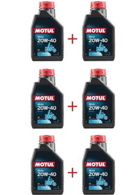Resim Motul Moto 20w40 1 Litre 6 Adet Mineral Motosiklet Yağı Ürt 2022 