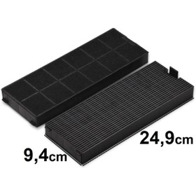 Resim Beko Adv 5900 (8970191200) Davlumbaz Karbon Filtre 9188457010 