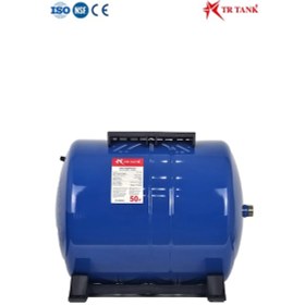 Resim Trtank Yatık Bakımsız Sabit Membranlı Genleşme Tankı 50 L 