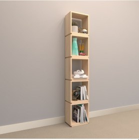 Resim Rafkestir Periskop Suntalam Kitaplık ( 32 X 167 Cm ) Akçaağaç ( Mat ) 