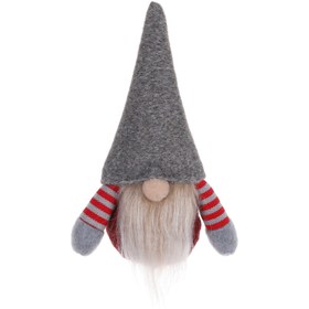 Resim Climbing Ladder Electric Santa Claus Climbing Red Ladder Doll Toy - Grey 