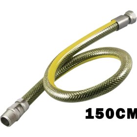 Resim Turconn 150 cm Doğalgaz Ocak Fırın Flexi Doğalgaz Hortumu 