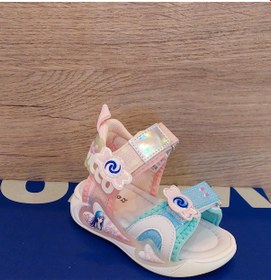 Resim Vicco Arial Kız Çocuk Pudra Phylon Sandalet Pudra 