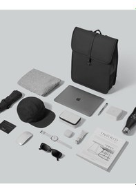 Resim Gaston Luga Dash Laptop Bölmeli Sırt Çantası - 16 İnch Siyah Siyah 