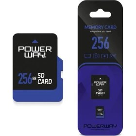 Resim PWR-256 256GB Micro Sd Hafıza Kartı (Adaptör Dahil) 