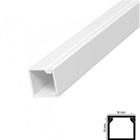 Resim Pazarcan Kablo Kanalı 12X12 mm 2 Metre 6 Adet 