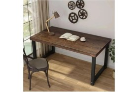 Resim BRK Design Ahşap Doğal Kütük Yemek / Toplantı / Çalışma Masası 
