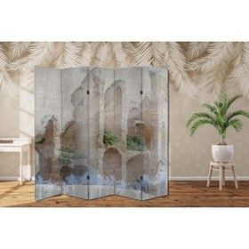 Resim dbsanat Tarih Temalı Özel Tasarım Paravan Room Divider 180 x 200 cm 