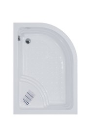 Resim Waterway Waco Oturmalı Mini Oval Küvet 120x90 H:43 Gövde+metal Ayak+ön Panel 