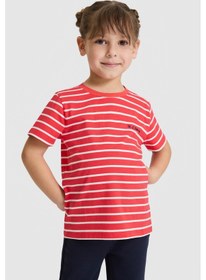 Resim U.s. Polo Assn. Kız Çocuk Kırmızı Tişört 50325678-vr213 Rısk Red 