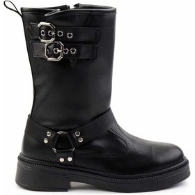 Resim Siyah Kadın Bot & Bootie K02643084009 Siyah 