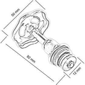 Resim Topsan Stop Vana Takımı 1/2 