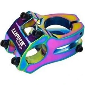 Resim Wake Rainbow Bisiklet Kısa Gidon Boğazı 40MM Bisiklet Yedek Parça Aksesuarı Wake Rainbow 
