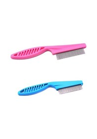 Resim Wondernest Temizleme Tarağı, Pire Ve Kene İçin Köpek & Kedi Evcil Hayvan Bakımı, 2 Adet Model: İh 