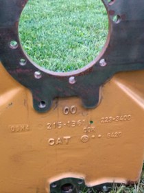 Resim Cat 215-1361 Tork Konvertör Koruma Kapağı - TC Muhafaza 