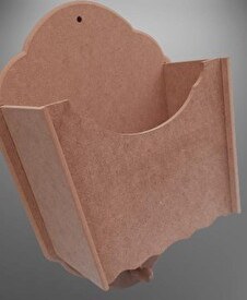 Resim Bengi Ticaret Hobi Adn 90055 Dekoratif Gazetelik Kutu Model Ham Ahşap Mdf El Yapım 