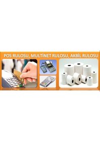 Resim Yazar Kasa Fişi 56 MM x 16 MT Termal Pos Rulo 10 Adet 