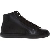 Resim Mario Valentino High-Top Sneakers SiyahErkek Deri Sneaker Mario Valentino