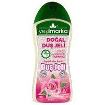 Resim Yeşilmarka Doğal Duş Jeli 400 ml - Gül 