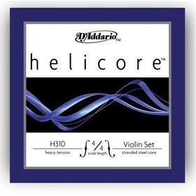Resim D'Addario H310H Helicore Keman Tel Seti (4/4 - Heavy) | Yüksek Tansiyon ile Güçlü Volüm Dayanıklı Çelik Çekirdek ve Net Artikülasyon 