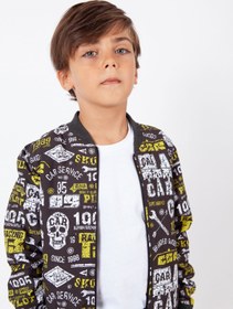 Resim Mellow Yellow Çocuk Desenli Mevsimlik Ceket 