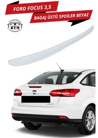 Resim Ford Focus 3-3.5 Bagaj Üstü Spoiler Beyaz 