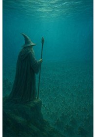 Resim Derinliklerin Büyücüsü Rulo Tuval Üzeri Canvas Baskı Premium Çözünürlük, Çerçevesiz 