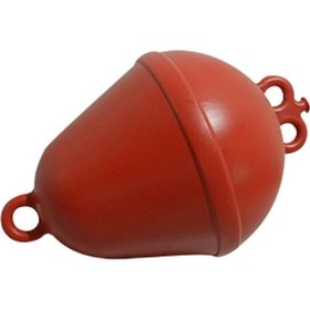 Resim Çift Delikli Armut Şamandıra. Kırmızı. Tekne Tonoz Şamandırası 