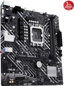 Resim Asus Prıme H610m-e-csm Ddr5 Hdmı-dp Pcıe 4.0 1700p Matx Kurumsal Anakart 
