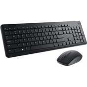 Resim Dell Km3322w Kablosuz Klavye Mouse Set Türkçe Siyah 580-akgı 