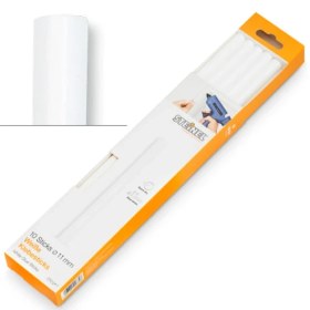 Resim Steinel 006808 Beyaz 11mm Mum Silikon Çubuk 10 adet 