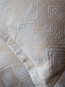 Resim Bedline Tek Yatak Örtüsü Çift Kişilik Areca Bej 230x240 Cm Bej 