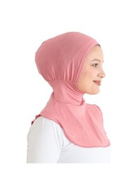 Resim Modish Group Kadın Boyunluklu Hijab Tesettür Pratik Spor Bone - Sarı Gül Kurusu 