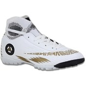 Resim Twingo 142 Numara 41 Halı Saha Futbol Ayakkabı Beyaz Altın Beyaz - Altın 